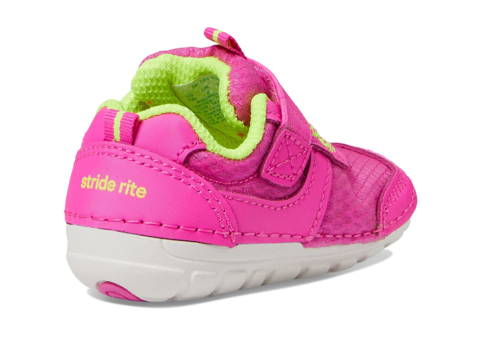 Stride Rite Sm Zips Runner Scarpe da ginnastica Unisex - Bimbi 0-24 Bimba 0-24