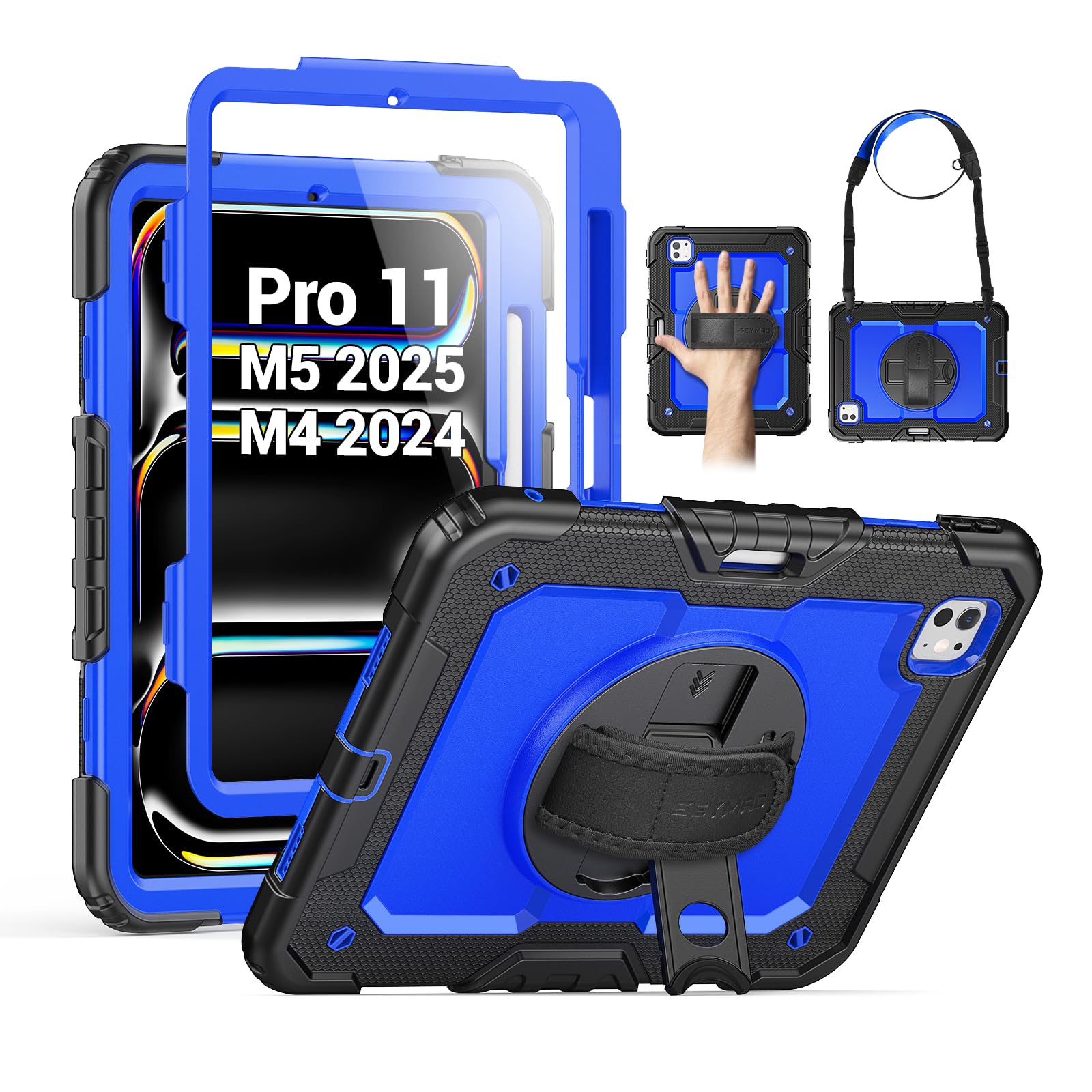 SEYMAC Case for iPad 6th/5th Gen/Air 2/Pro 9.7, Black — Amazon image 18