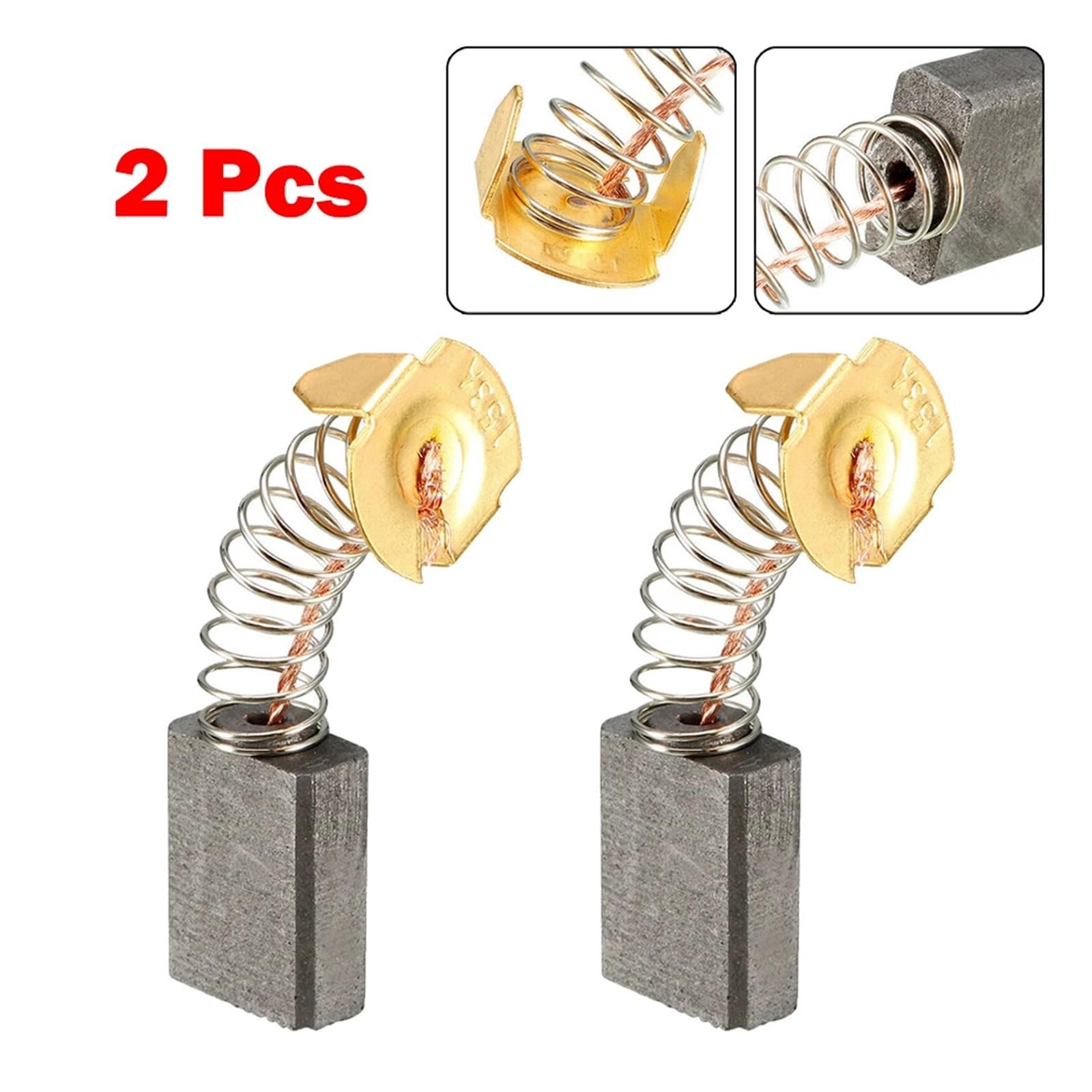 2 szt. Szczotki węglowe do silników elektrycznych 16mm X 13mm X 6mm część zamienna Herramientas Ferramentas multimetr Taladro