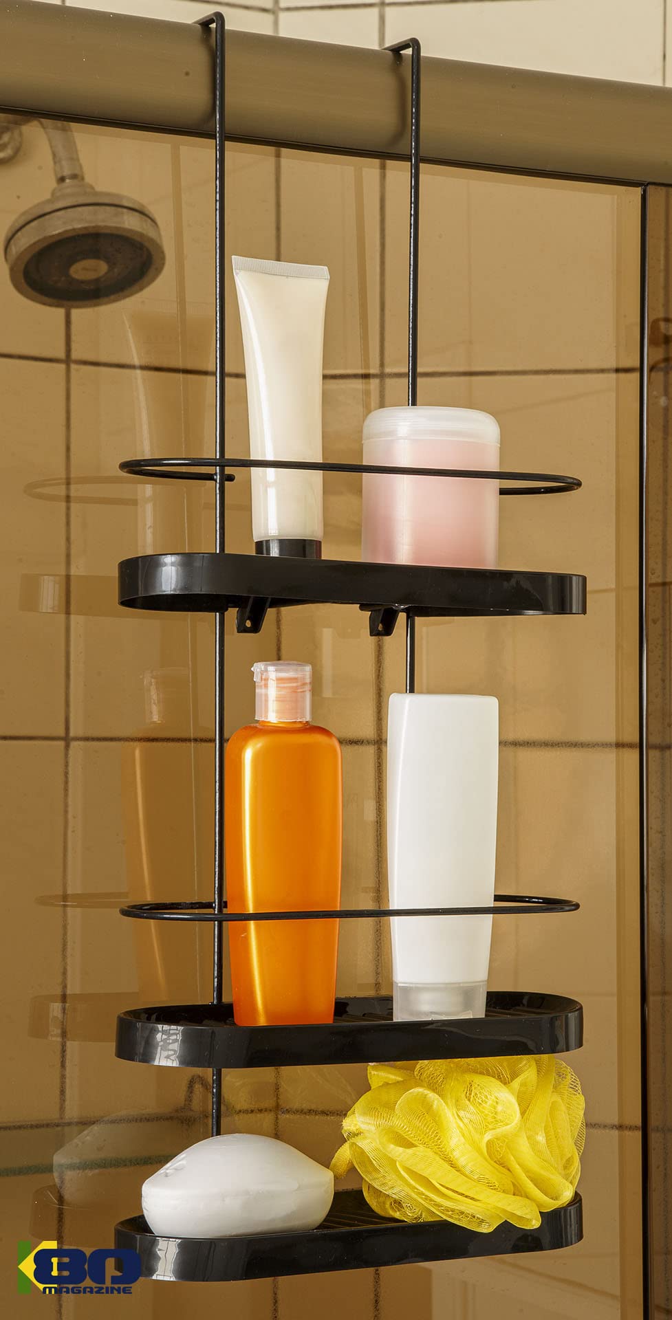 Porta Shampoo Prateleira 3 Andares P/Box Banheiro Linha Premium