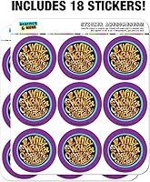 Vista 3 de Willy Wonka and The Chocolate Factory Logo Planner Calendario Scrapbooking Craft Pegatinas