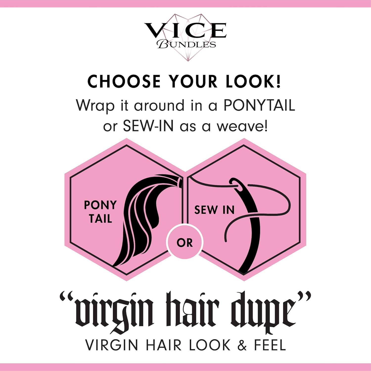 Sensationnel Vice bundles weaving - deep twist 30 inch synthetic virgin hair dupe weave bundle hair sew in and pony tail long length (1 pack, 613 BLONDE)