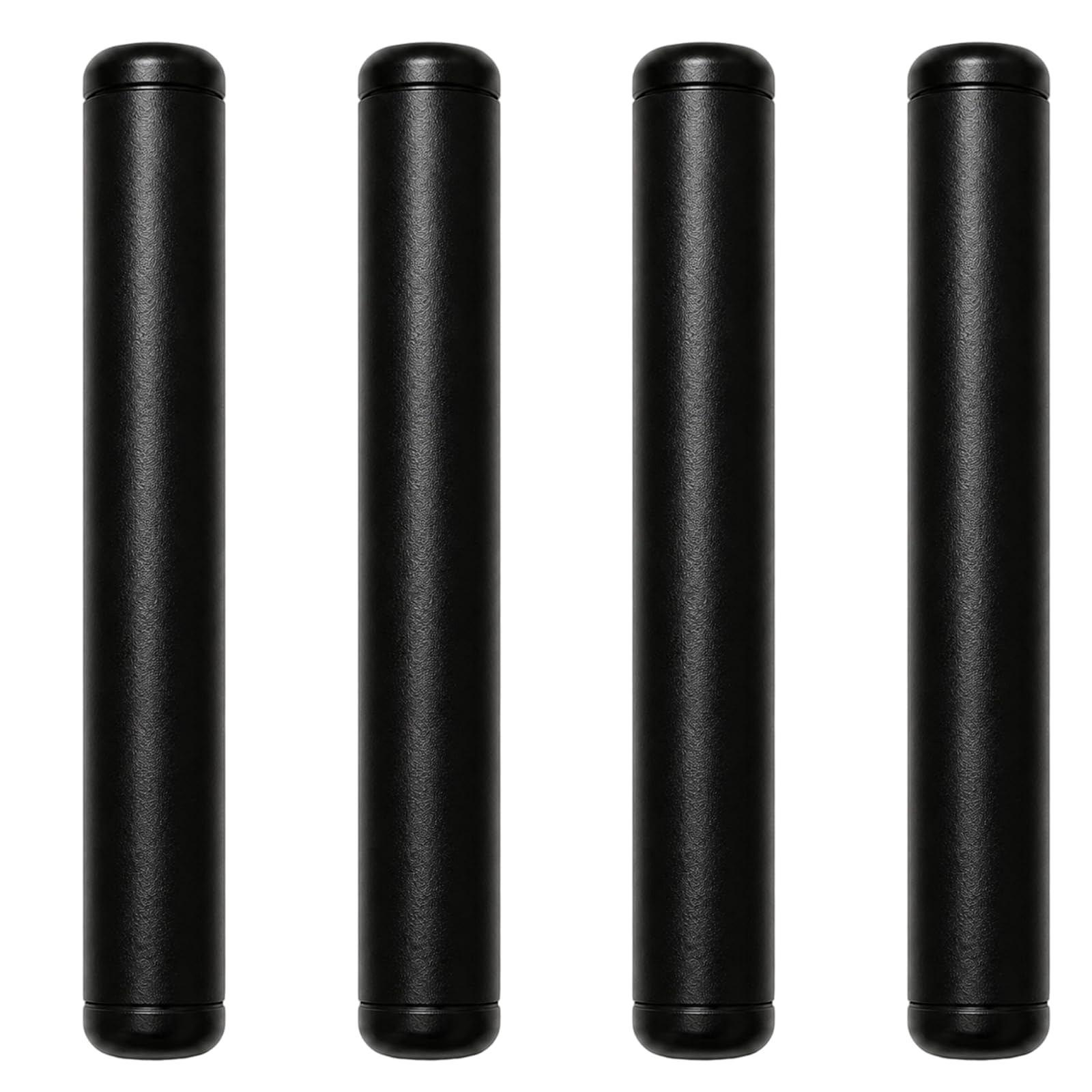 BOFYTR Smell Proof Tube, 4 Pack Black Odour Containers with Secure Seal, Compact Storage Solution for Daily Use