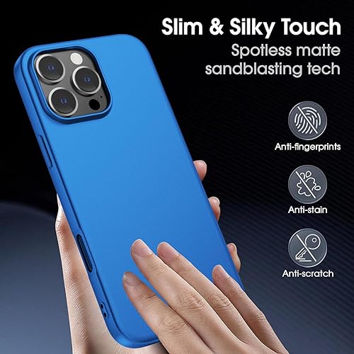 Miniatura 10 de X-level Compatible con 15 carcasas ultrafinas de ajuste delgado serie Guardian, revestimiento de TPU suave acabado mate, fundas ligeras