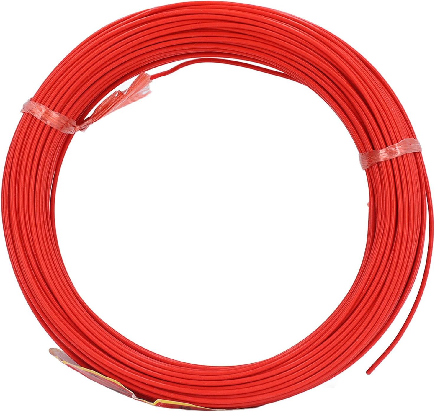Vehicle Loop Detector Coil, 0.75mm² Parking Lot Gate Loop Detector Wire, Loop Wire for Car Parking Lot Gate Traffic Control, 50m 600V Loop Wire Loop Cable Wire PTFE Shell Cable