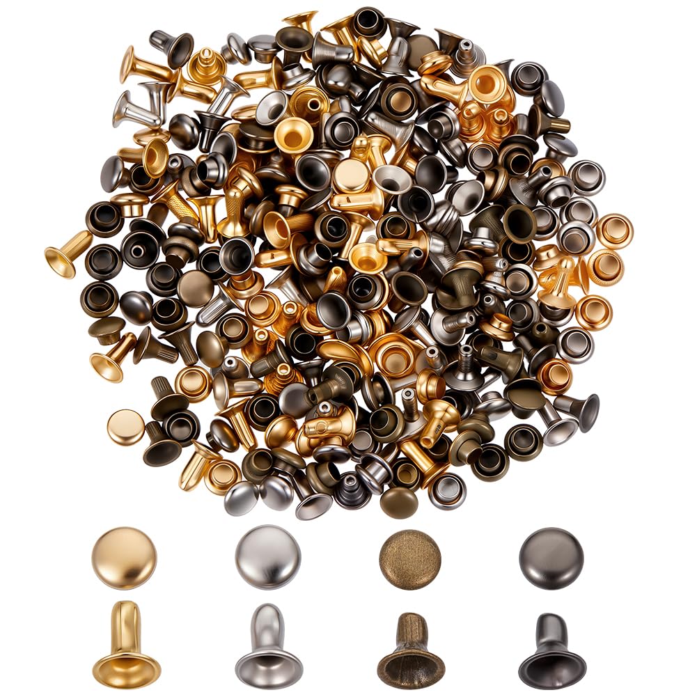 Mini rivets en laiton pour réparer les vêtements de poupée déchirés et renforcer la couture