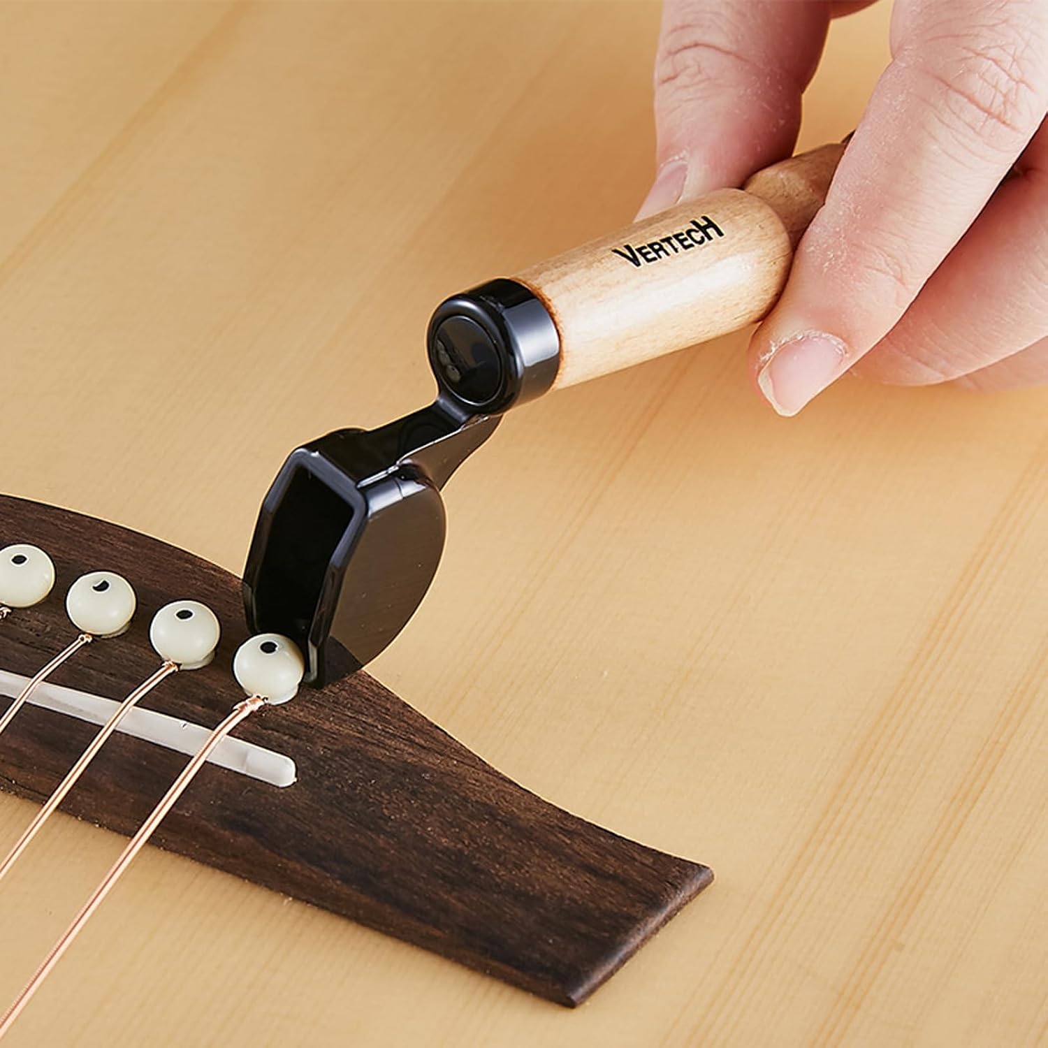 Aestivate Guitar String Winder Guitar Repair Tool Kit, Restringing Tool for Faster String Changing Instrument Maintenance Set (String Winder)