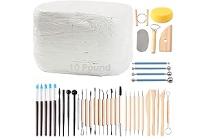 Enrich Your Artistic Expression with 10 Lbs of Premium Roman Clay and...