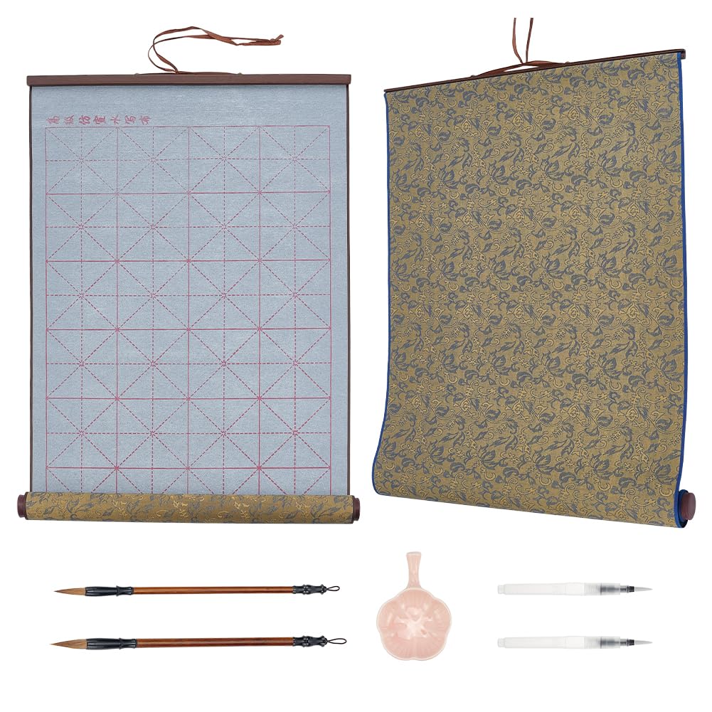 Set calligraphie chinoise à l'eau pour méditer et dessiner à la maison en toute sérénité