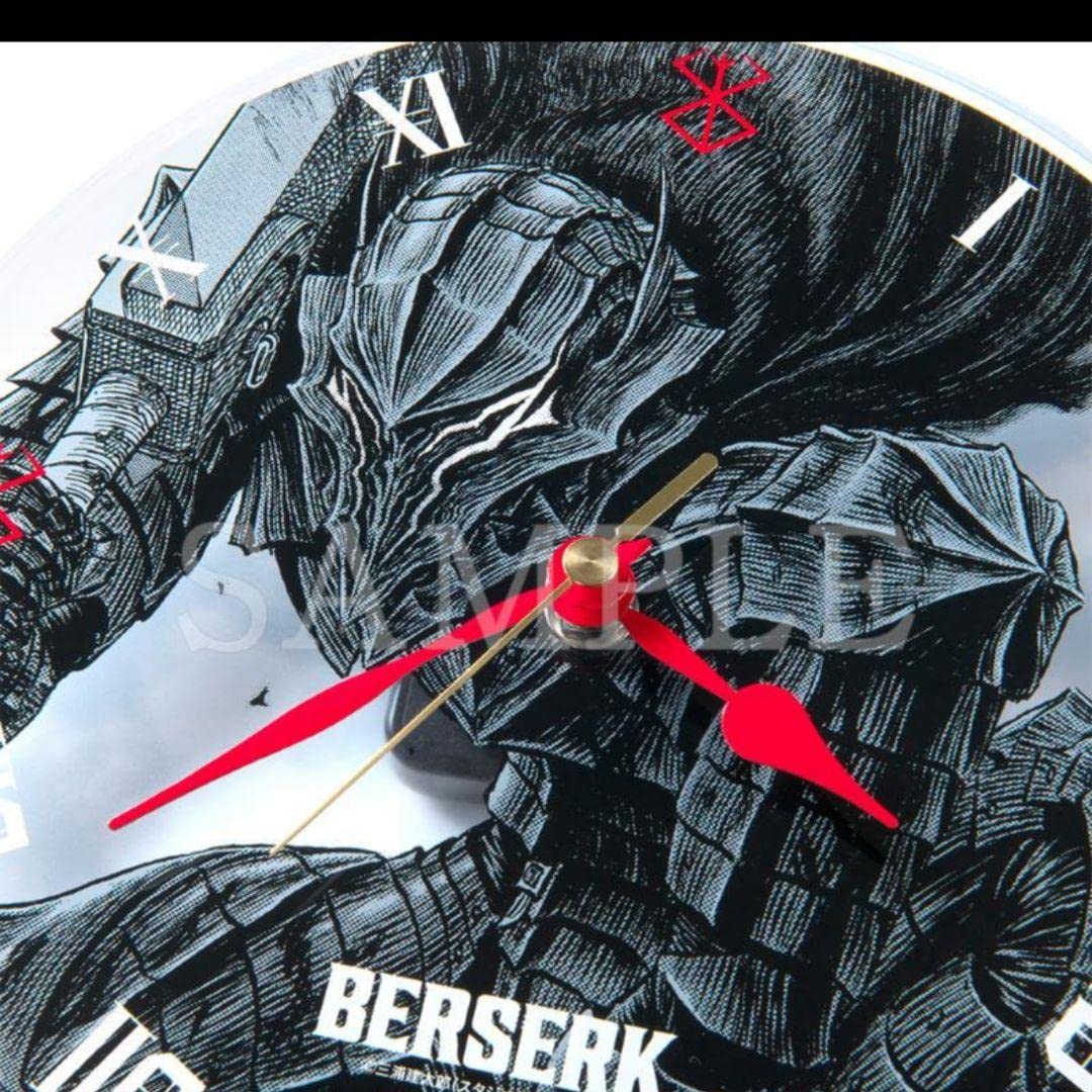 【新品未使用】大ベルセルク展　狂戦士アクリル時計　会場限定品 新品未使用】大ベルセルク展 狂戦士アクリル時計 会場限定品
