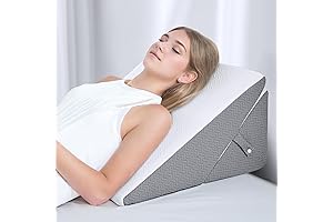 ROCYJULIN Adjustable Memory Foam Wedge Pillows for Post-Surgical Relief