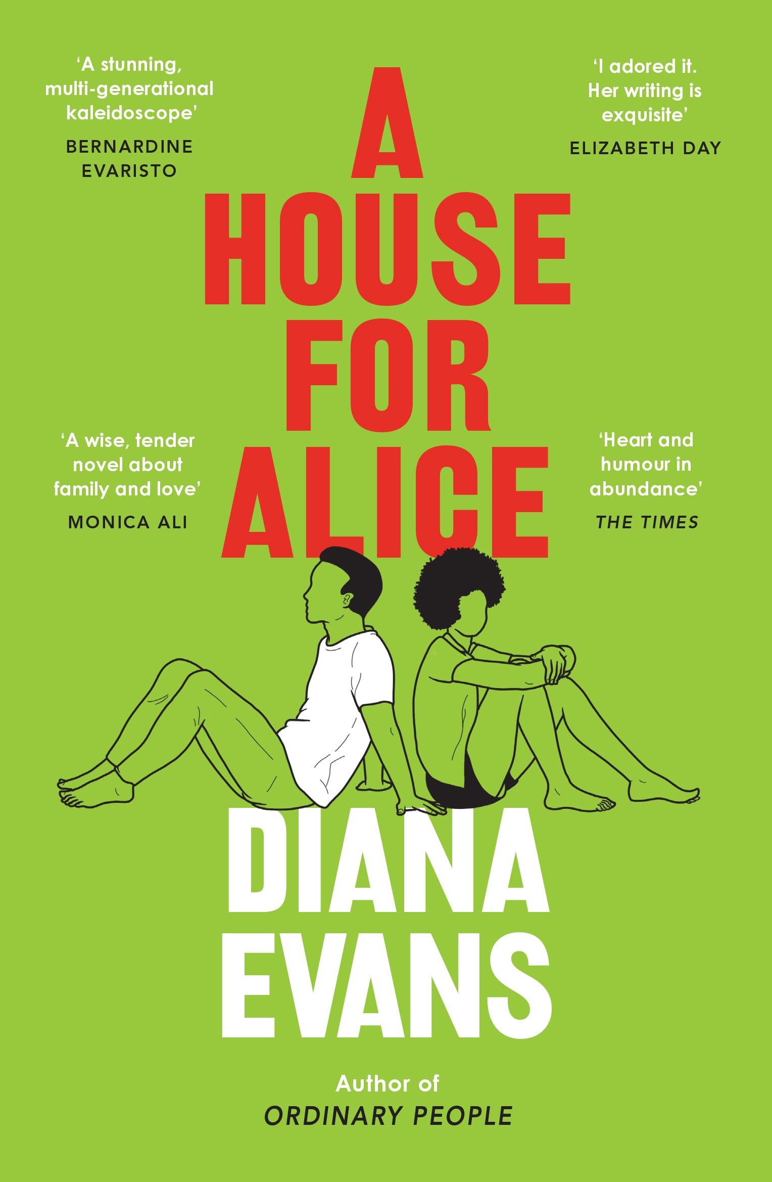 Diana Evans A House for Alice Paperback Fiction Book