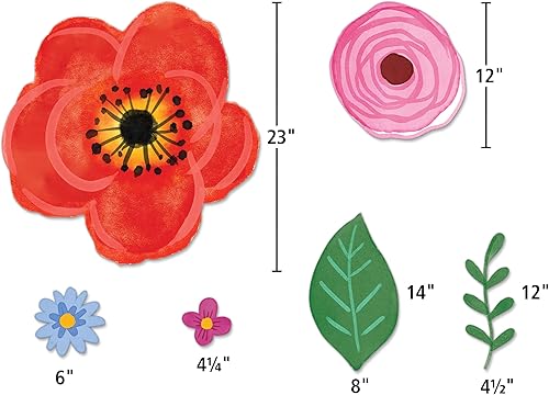 Miniatura 8 de Teacher Created Resources Tablero de anuncios de flores silvestres (TCR6593)