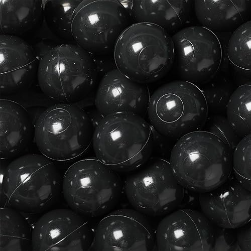 Miniatura 1 de Honoson 100 bolas de plástico para pelotas de 2.15 pulgadas, bolas de juego a prueba de aplastamiento para niños pequeños, casa de juegos, tienda de