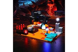 LED Lights Kit for Lego Minecraft The Nether Bastion