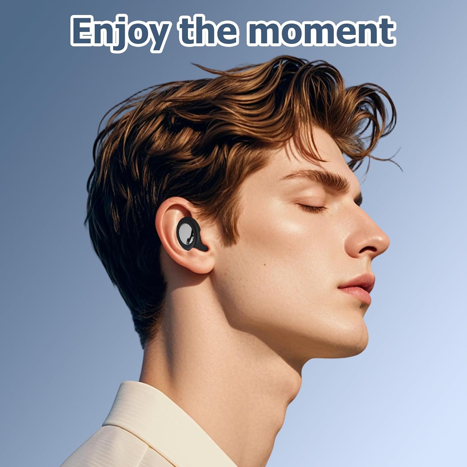 Noise-Proof Silicone Sleep earplugs: Reusable for Washing, Super Soft and Comfortable fit, Suitable for Sleep, Study, Travel, Work and Business Trips. Comes with 4 Pairs of earplug Tips (White)