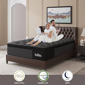 Amazon.com: Duchessz King Mattress, 14 Inch Hybrid