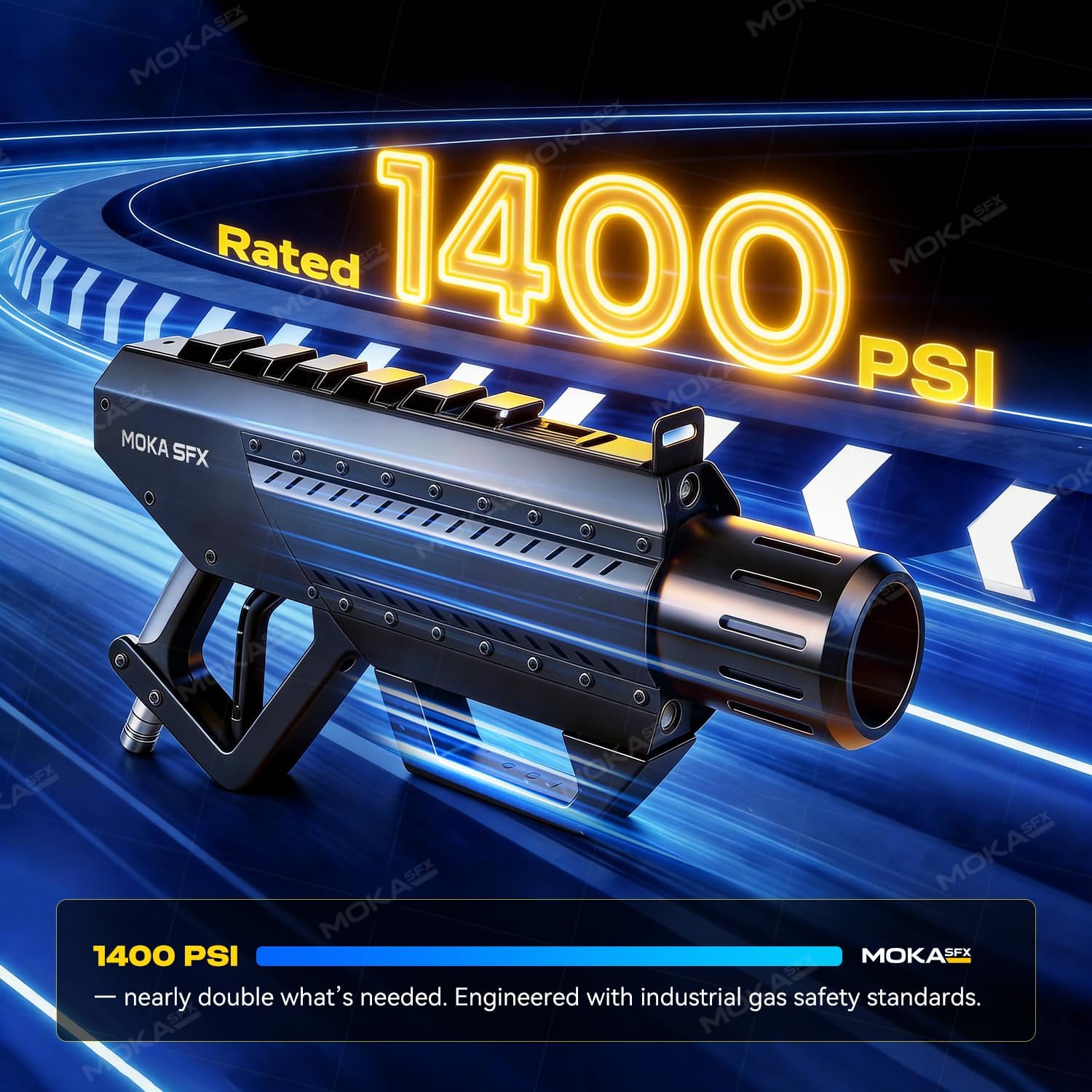 Amazon.com: MOKA SFX Handheld CO2 Cannon with LED Lights Co2 Jet