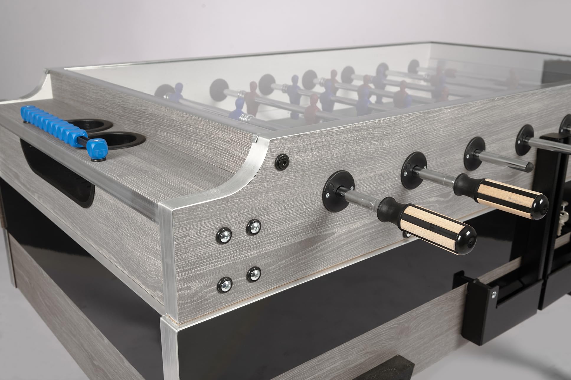 Kicker GARLANDO COPERTO DE Luxe mit Münzeinwurf, Glasabdeckung