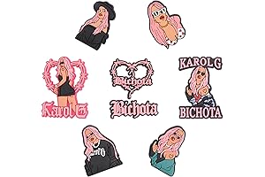 Karol G Singer Peso Pluma Feid Crocs Shoe Charms