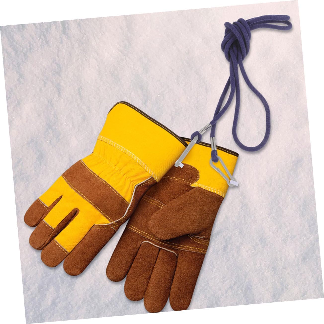 2pcs Ski Mittens Holder for Boys and Girls Winter Gloves Boys and Girls Glove Clips Neck Strap image 4
