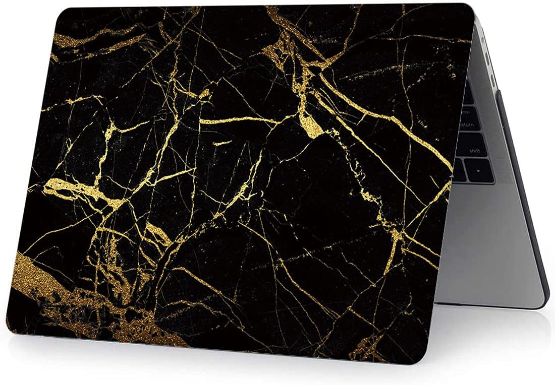 Tор Brаndѕ One Micron Case and Keyboard Cover Compatible with MacBook Air 11 inch, Plastic Pattern Hard Case Shell Compatible with MacBook Air 11.6 Inch (Model: A1465/A1370)-Black Gold Marble Uр Tо 40% оƒƒ One Micron Case and Keyboard Cover Compatible with MacBook Air 11 inch, Plastic Pattern Hard Case Shell Compatible with MacBook Air 11.6 Inch (Model: A1465/A1370)-Black Gold Marble