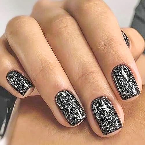 Miniatura 4 de CHANGAR - Juego de 35 colores de purpurina para uñas, 35 cajas de purpurina fina y lentejuelas gruesas con purpurina para arte de uñas, festival,