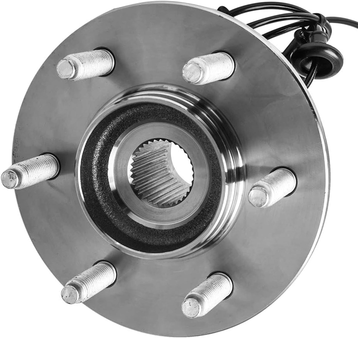 541001 Rear Wheel Bearing and Hub Assembly 6 Lugs w/ABS Replacement for 2003-06 Ford Expedition Lincoln Navigator Hub Bearing Assembly 2pc