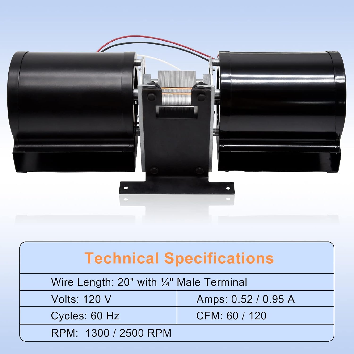 Buy Criditpid Replacement 8123370 Convection Blower Fan for QuadraFire