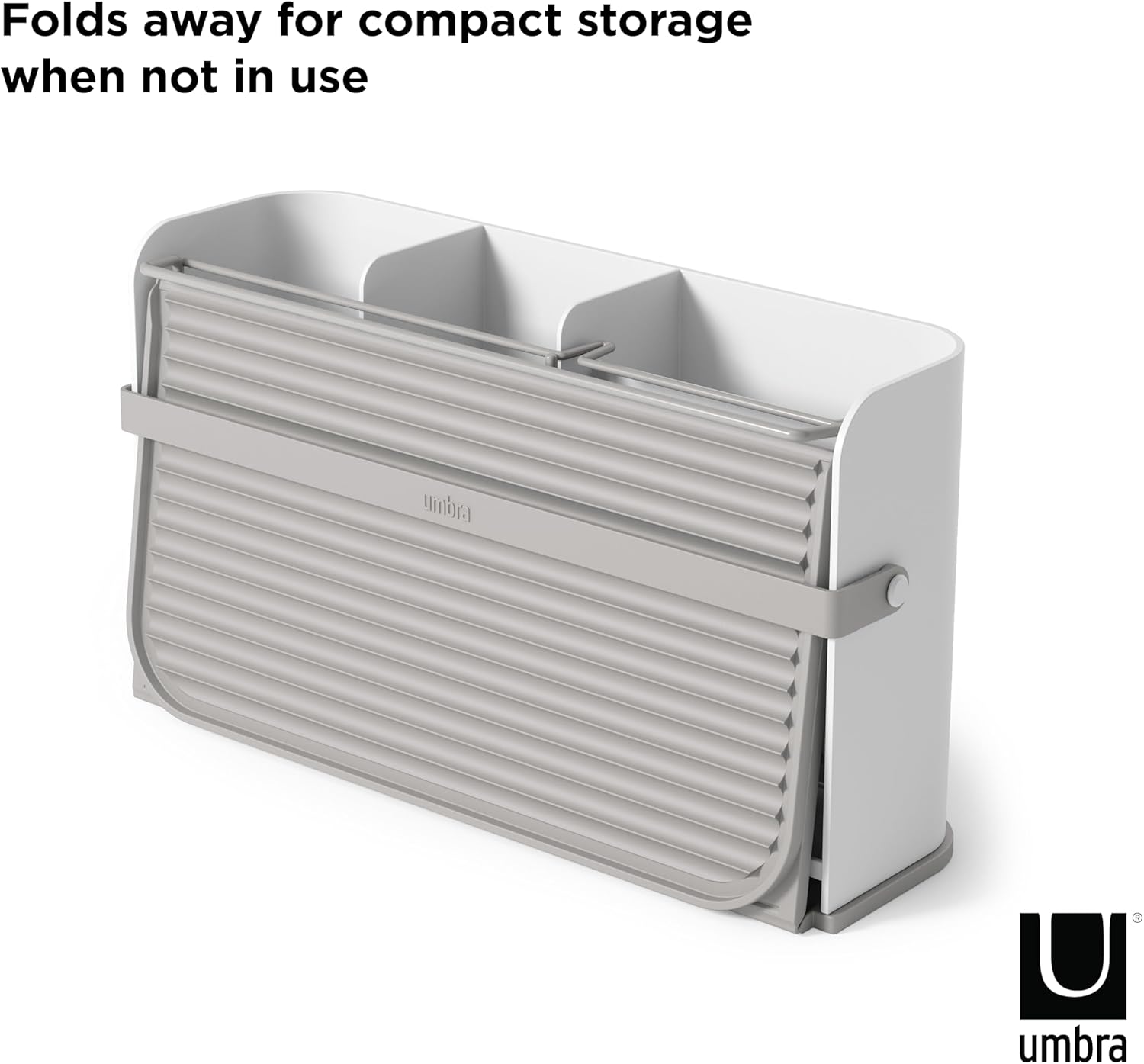 Umbra Sling Dishrack, White/Grey