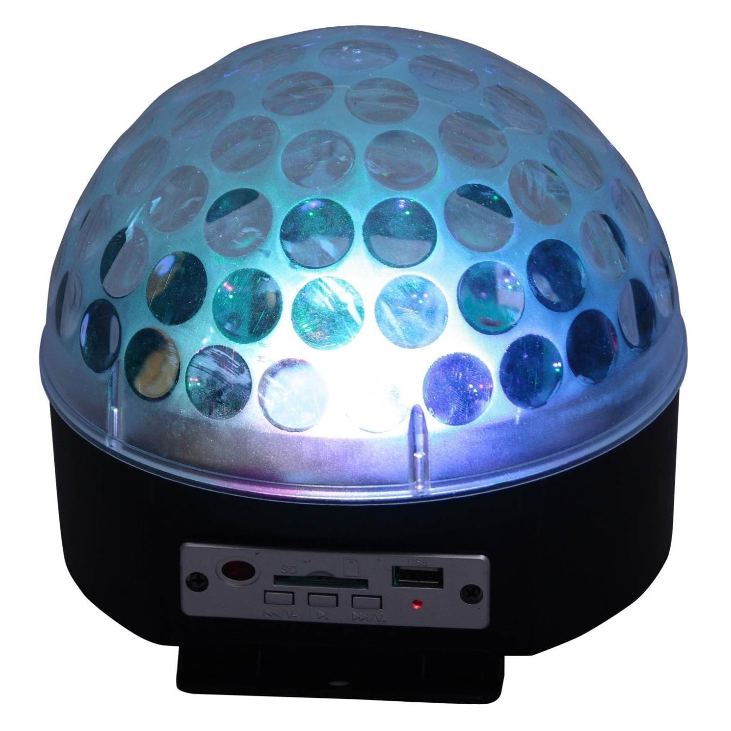 Boule lumineuse ASTRO4 LED RVB HP intégrés SD/USB