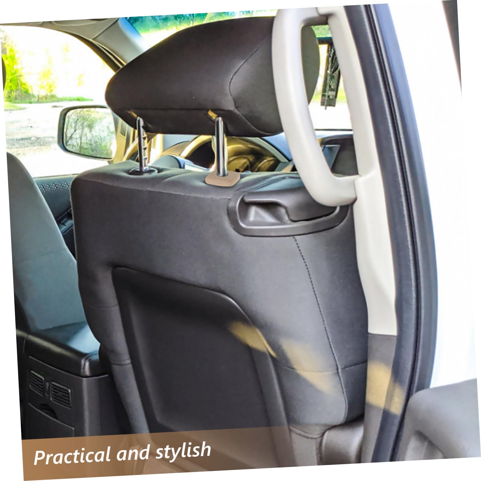 Locking Clip For Car Seat Happyyami 2Pcs Durable Headrests Guide Insert For Car Seat Fit Stable Aftermarket Adjustable Headrests