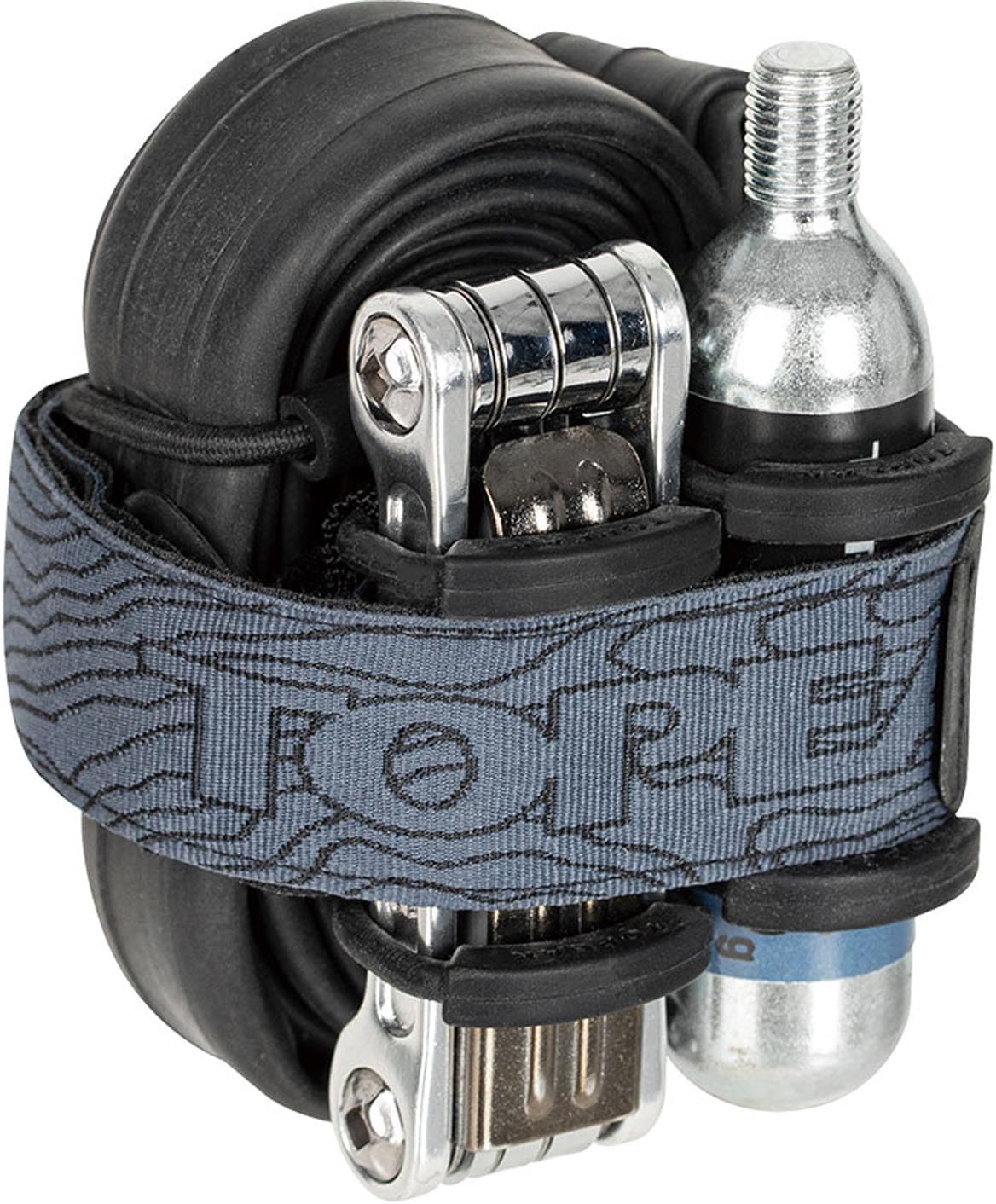 TOPEAK Unisex - Adult Elementa Strap Saddle Bag with Velcro Fastening