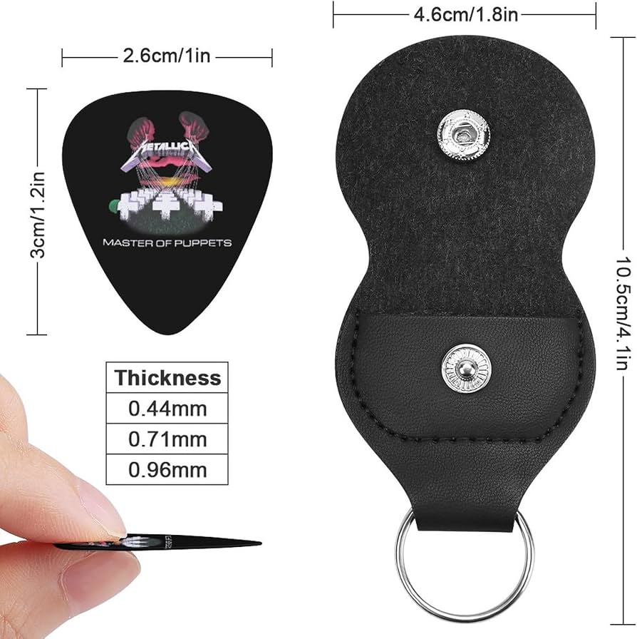 メタリカ　ギターピック　llica The Big 4 メタリカ ギターピック llica The Big 4 My “Big 4” pick
