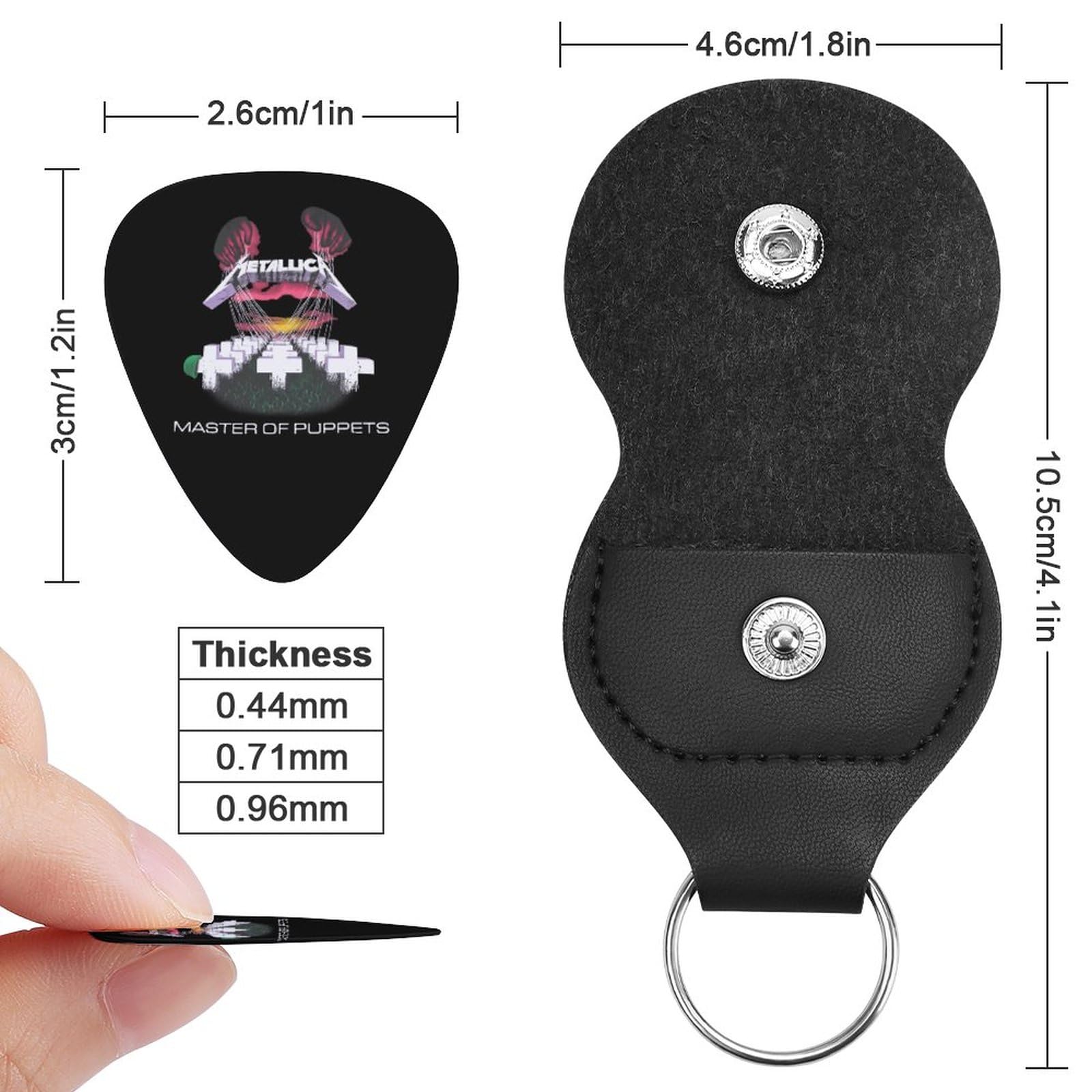 Amazon.co.jp: ギターピック 6枚セット METALLICA メタリカ