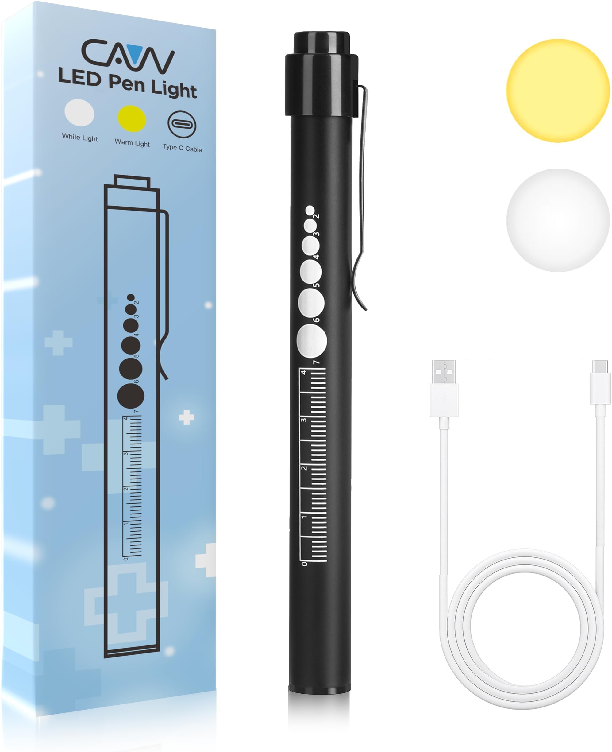 Primacare DL9325 LED Diagnostic Penlight with Imprinted