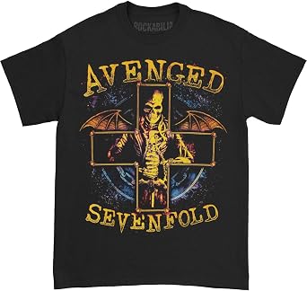 Avenged Sevenfold Mens Stellar T-Shirt Black