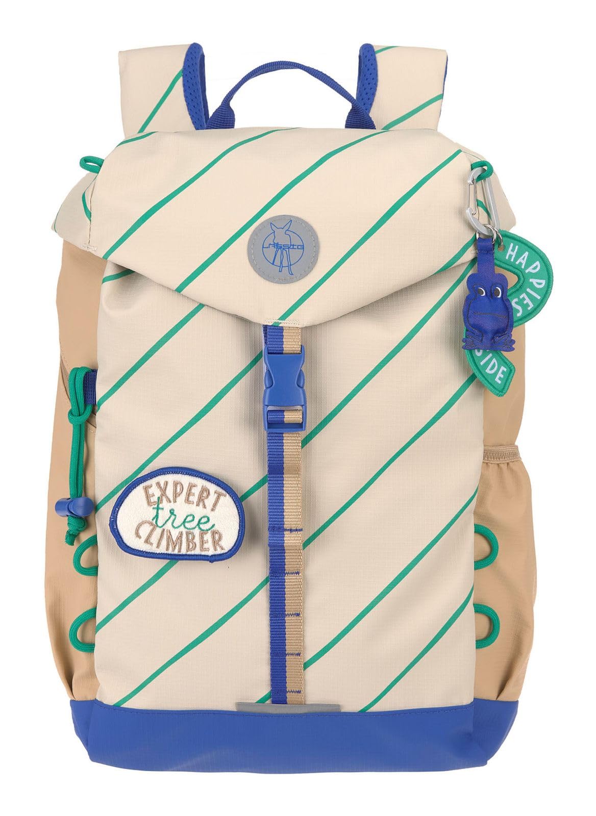 LÄSSIG Rucksack Happy Trails Big Outdoor Backpack 14L Frog mehrfarbig