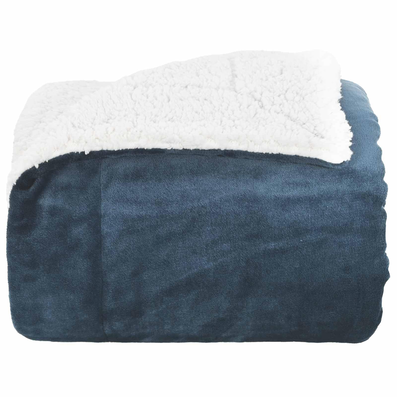 Wohndecke Marineblau 150 x 200 cm 1.64 kg Fleece