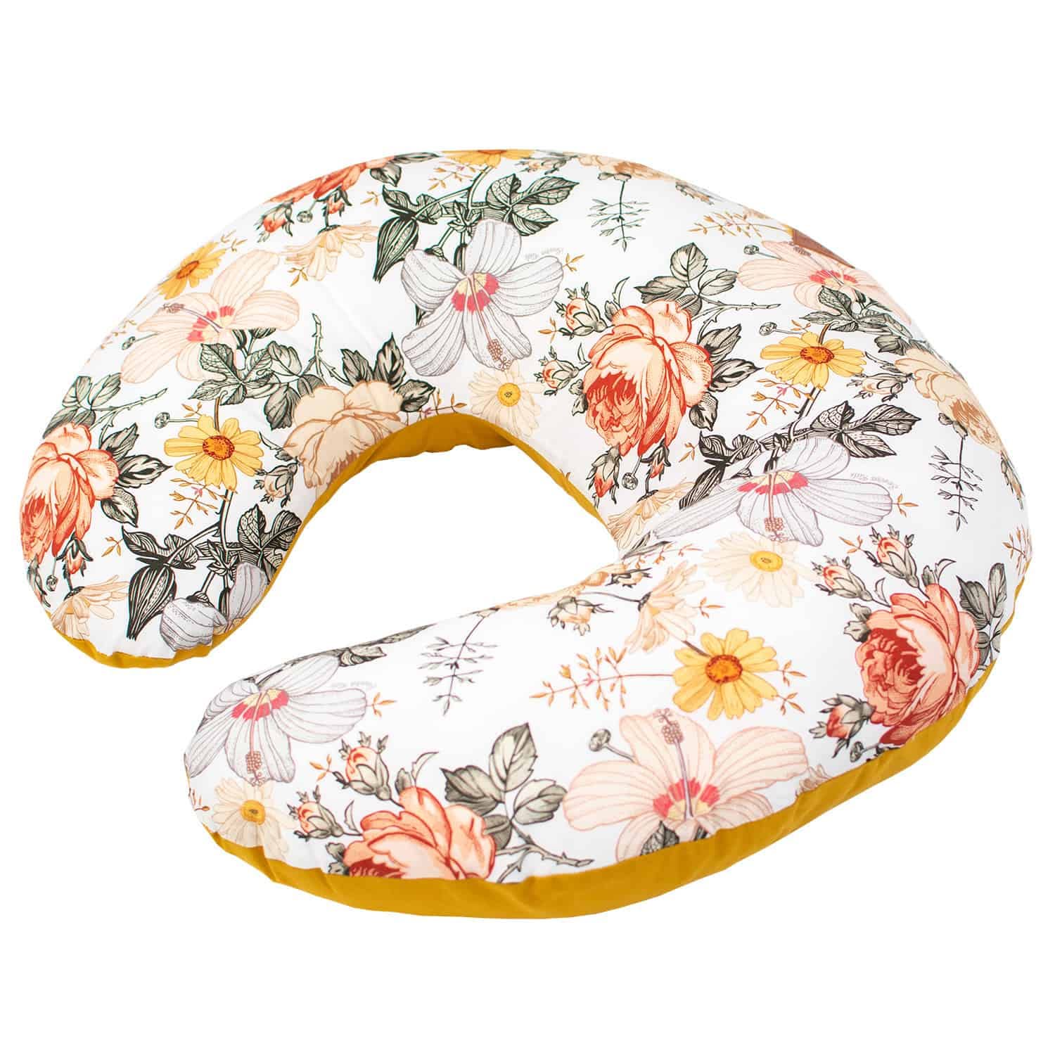 Sevira Kids – Cojín de lactancia ergonómico y funda para bebé, Neo Vintage Made in France