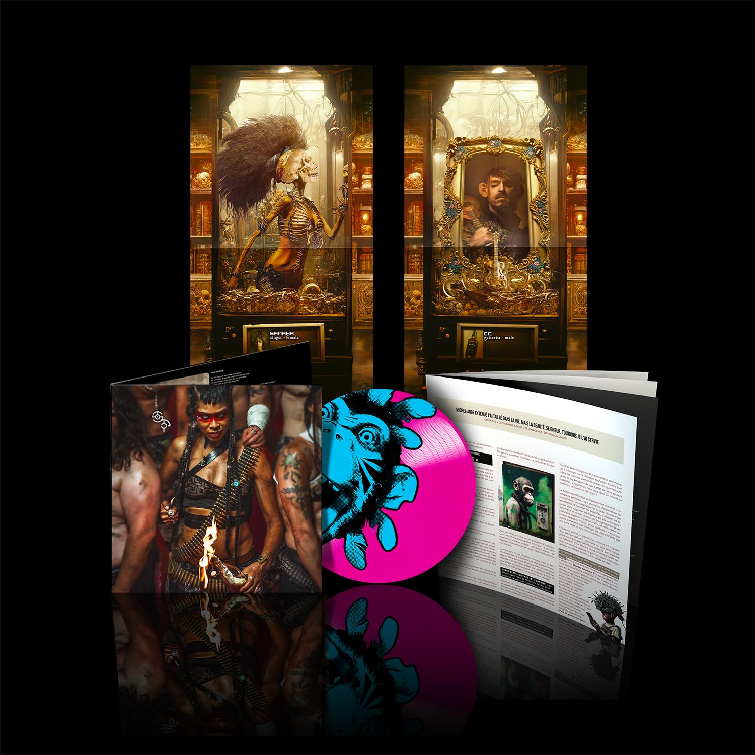 Shaka Ponk Lp Picture Disc Bleu Rose [VINYL]