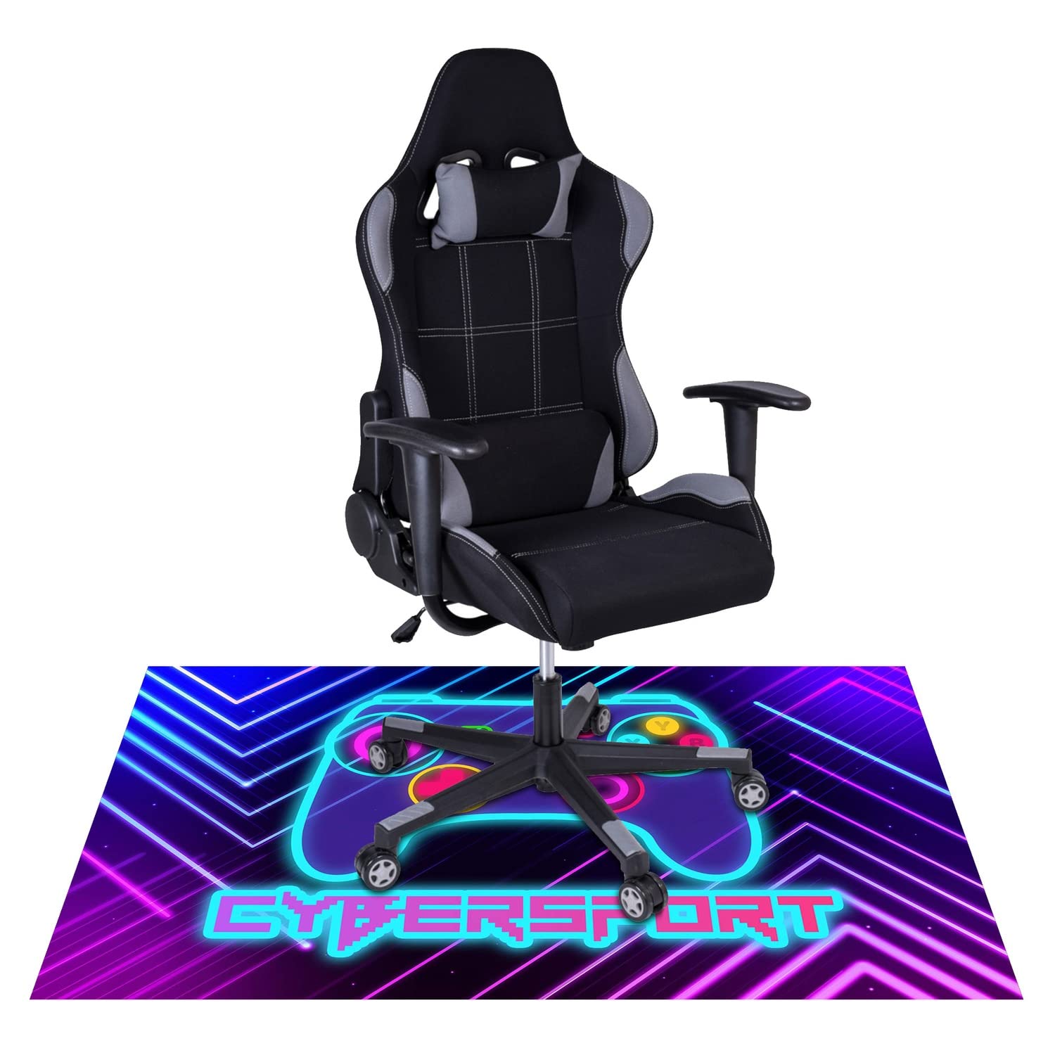 Floor Protector - Office Chair Mat, Non-slip, Heavy Duty For Hard Floors 120 X 120 Cm