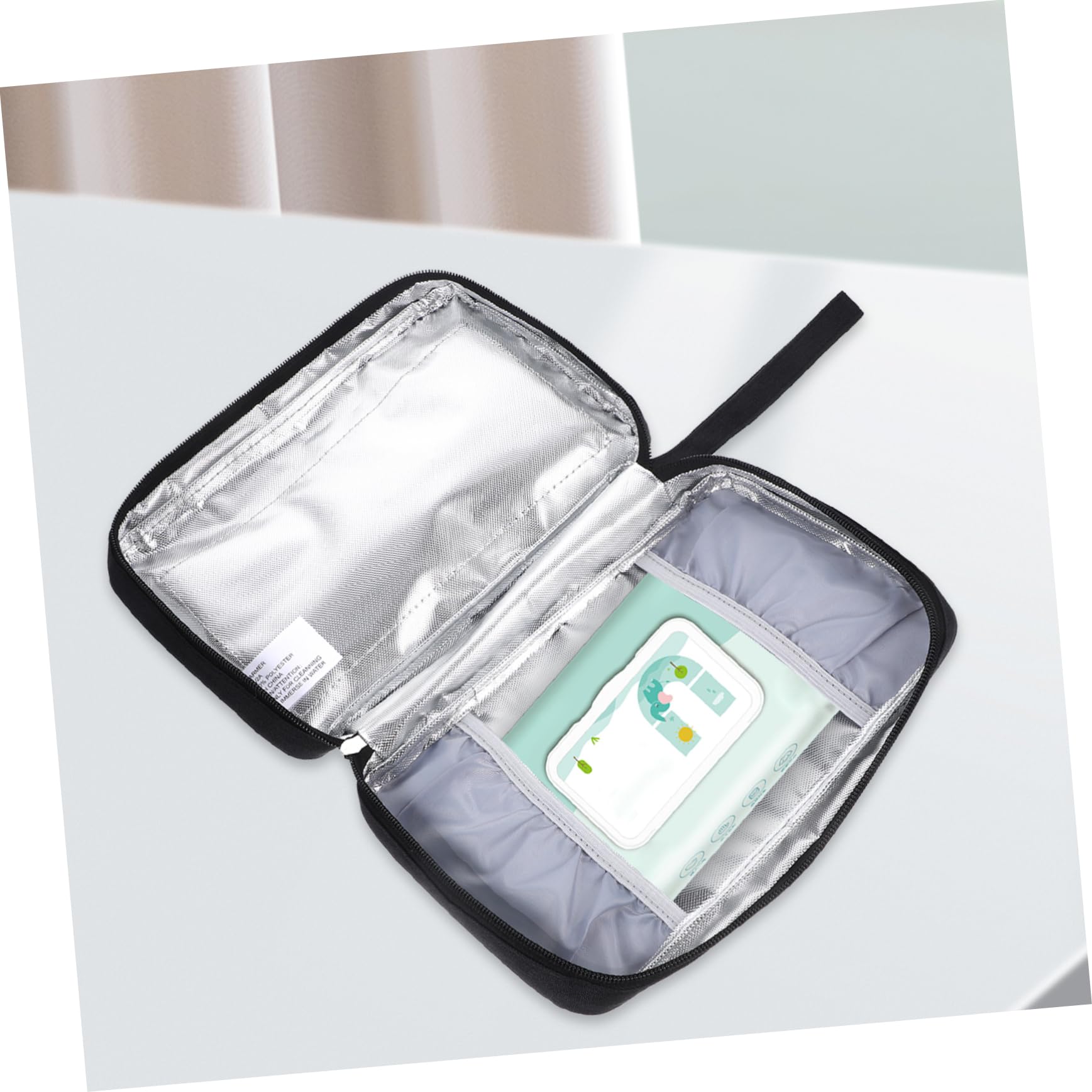 BESTonZON Feuchttuchwärmer USB Tragbarer Wischwärmer Einstellbar Mit Neoprenhülle Großer Fassungsvermögen Für Zuhause Und Unterwegs Junge Mädchen Pflegetücher
