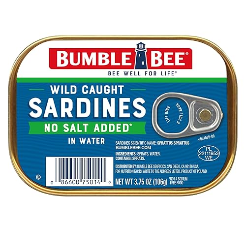 Miniatura 13 de Bumble Bee - Sardinas en aceite, lata de 106 g - Capturadas silvestres, sin gluten, Keto, Kosher, ingredientes limpios