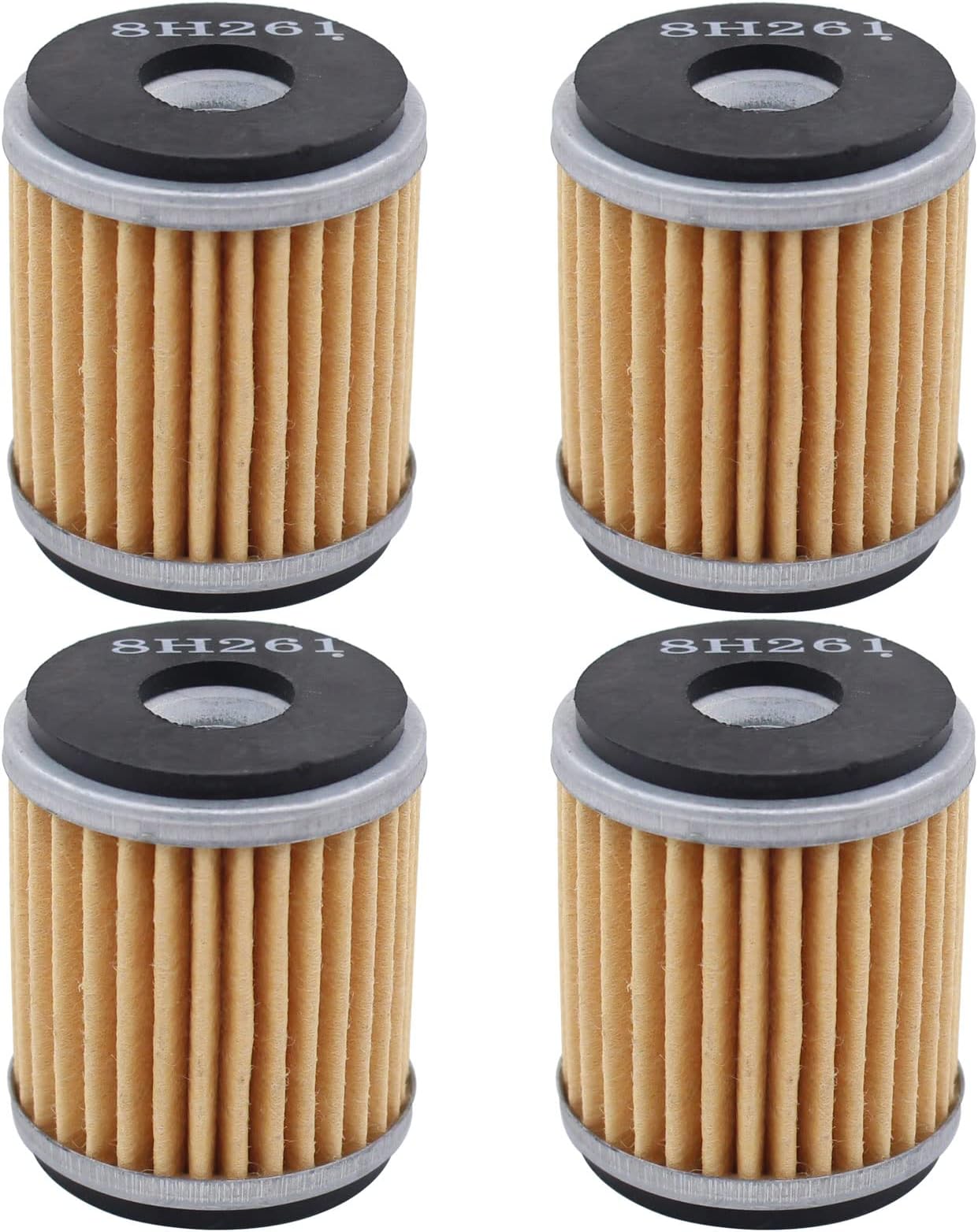 4Pcs Oil Filter for Yamaha WR125 X WR125R MT125 WR250 WR450 YZ450 YZF-R125 Motorcycle