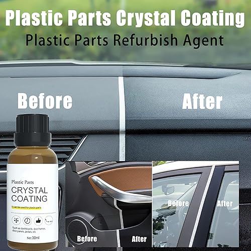 Miniatura 3 de Revestimiento de cristal para plástico del carro, revestimiento de cristal de piezas de plástico, revestimiento de cristal para automóvil, agente de