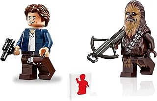 LEGO Star Wars Minifigures Combo - Han Solo & Chewbacca with Weapons (20th Anniversary Edition)