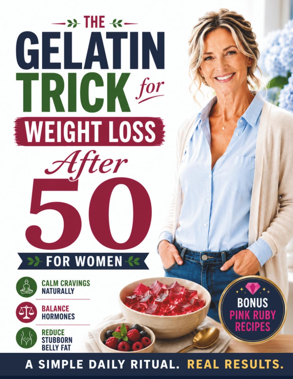 The Gelatin Trick for Weight Loss After 50: A Simple Daily Ritual to Calm Cravings, Balance Hormones, and Reduce Stubborn Belly Fat — Without Dieting, Calorie Counting, or Restriction