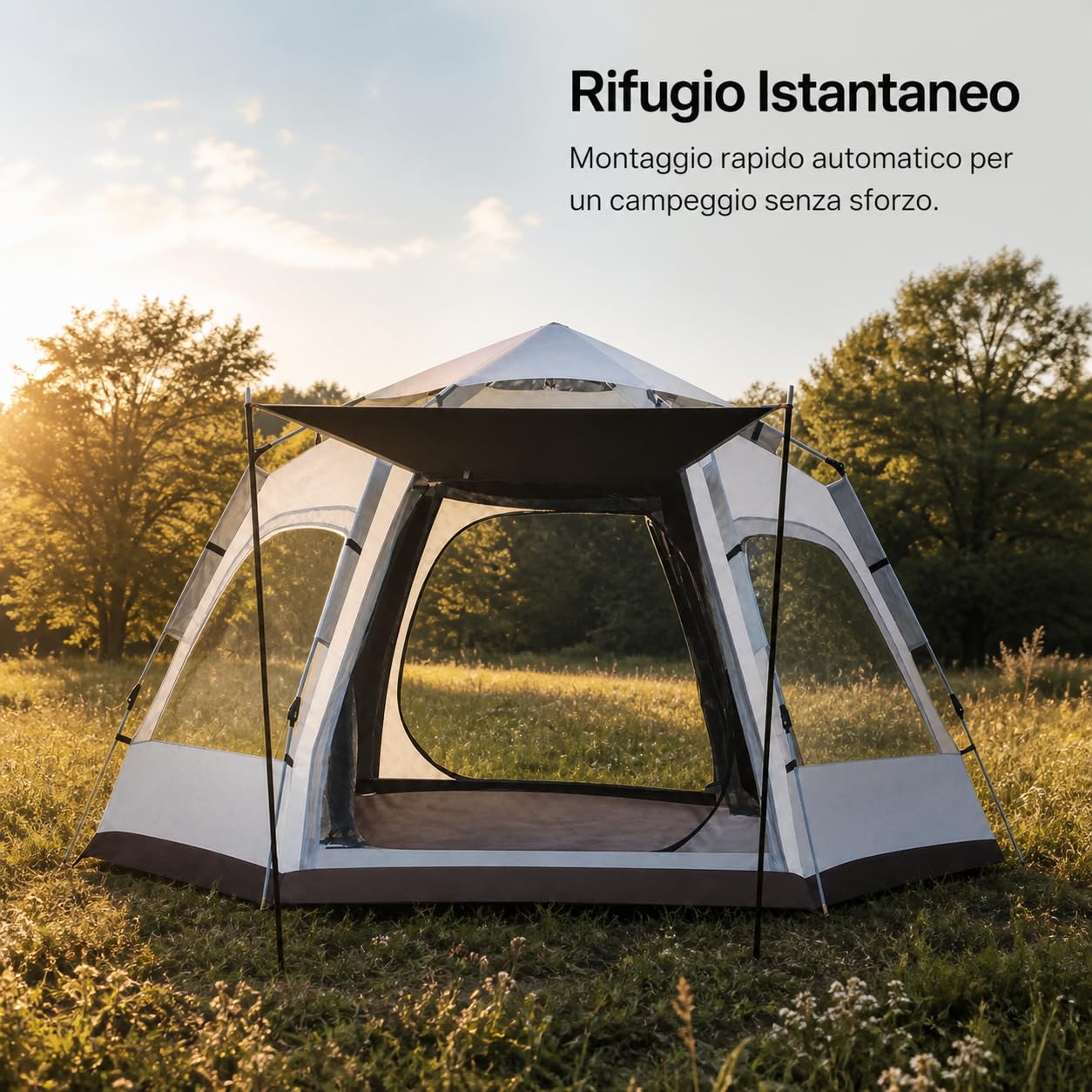 da Campeggio Esagonale Automatica