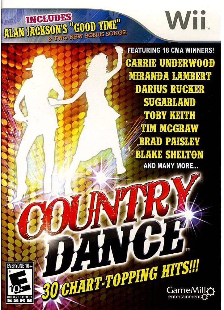 Country Dance: 30 Chart-Topping Hits For Nintendo Wii